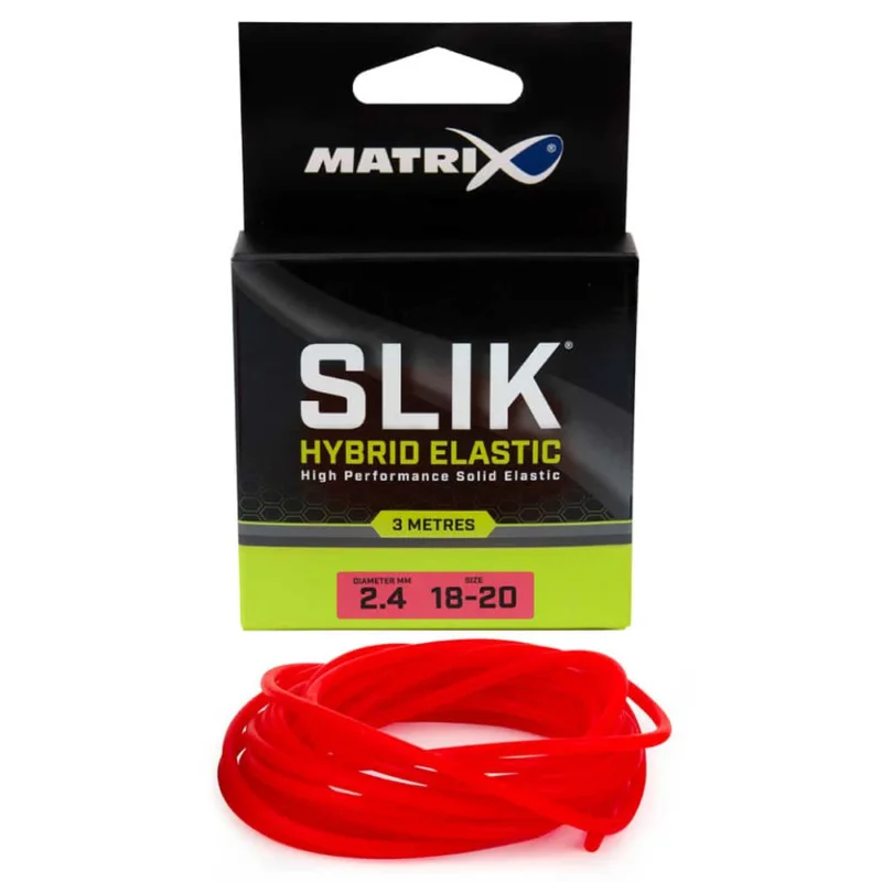 Taniej Matrix Amortyzator Slik Elastic – roz. 18-20 2.4mm czerwona