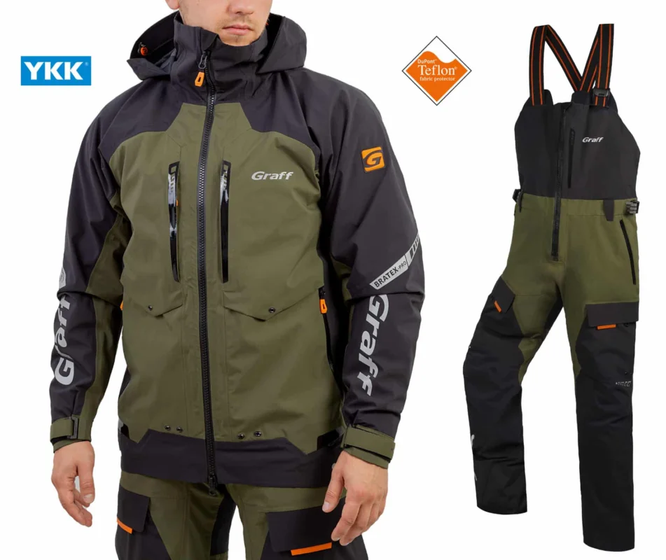 Graff Komplet Przeciwdeszczowy 631B / 731B #7 176-182cm #L Szybka dostawa