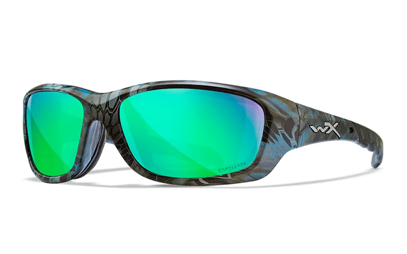 Bezpieczna płatność Wiley-X Okulary Polaryzacyjne Gravity Captivate Green Mirror CCGRA12