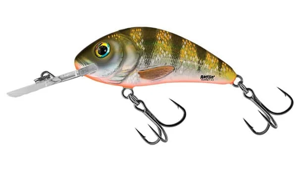 Salmo Wobler Pływający Hornet Rattlin Shallow 4,5cm Yellow Holo Perch Wysoka jakość