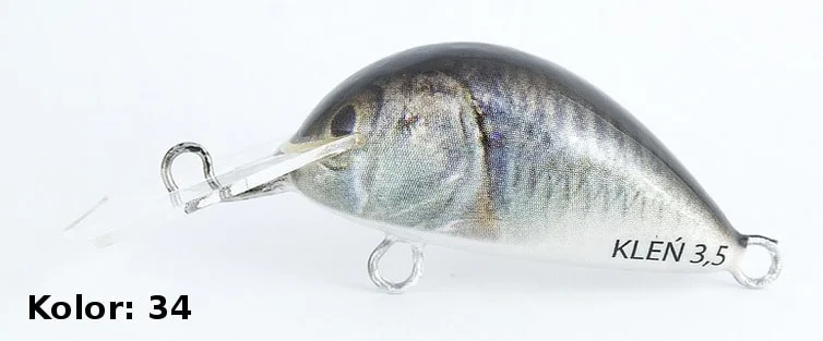 Zniżka Bonito Wobler Kleń 3,5cm Tonący #34