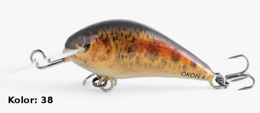 Oferta czasowa Bonito Wobler Okoń 4cm Tonący #38