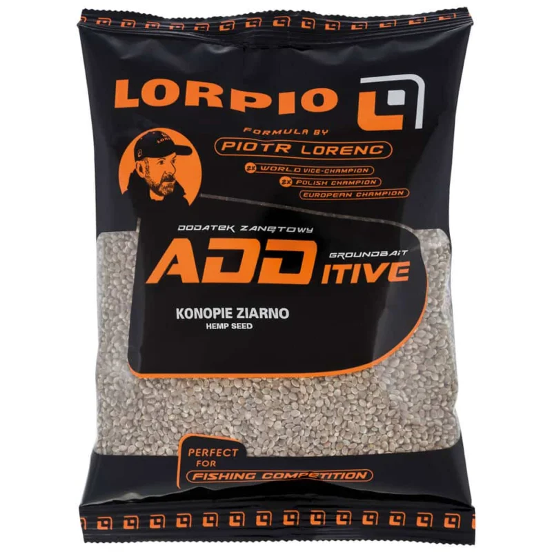 Dostępne od ręki Lorpio Dodatek Konopie Ziarno 600g