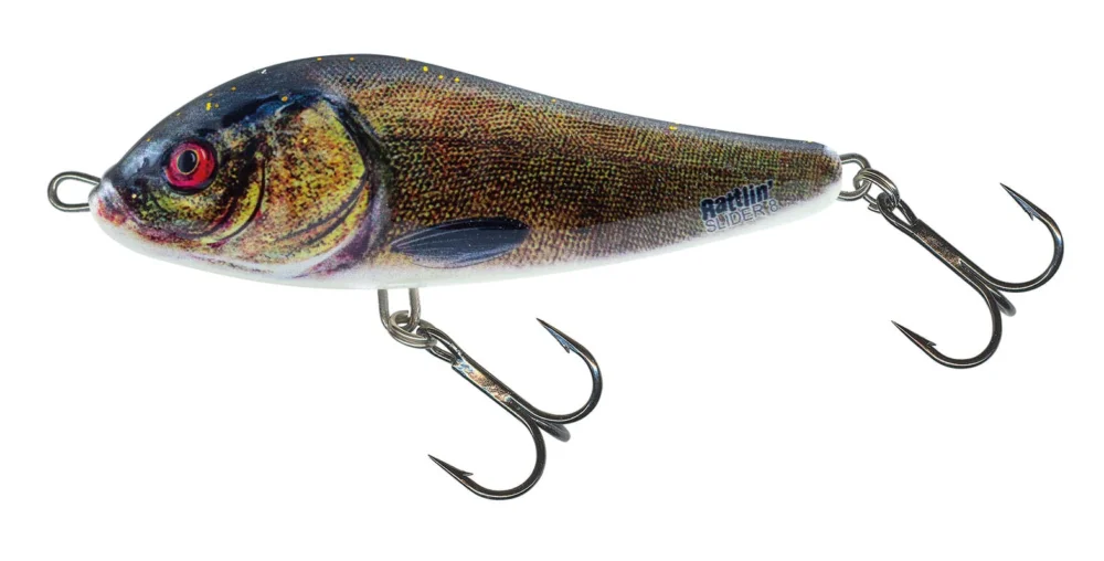 Salmo Wobler Rattlin Slider 11cm tonący Tench Łatwy zwrot