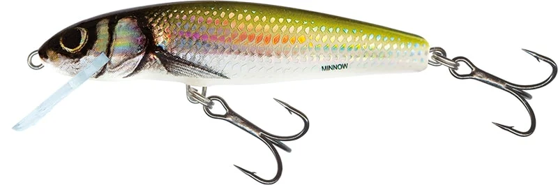 Tani Salmo Wobler Minnow 5cm Pływający Holo Bleak