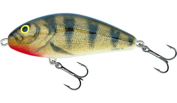 Okazja Salmo Wobler Jerk Fatso Tonący 10cm Emerald Perch
