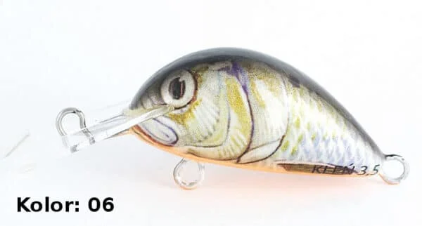Nie przegap Bonito Wobler Kleń 3,5cm Pływający #06