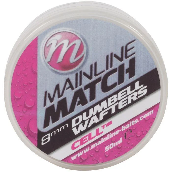 Taniej Mainline Match Dumbels Wafters 10mm White Cell