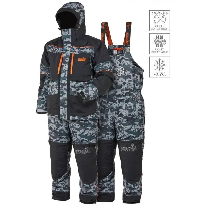 Oferta limitowana Norfin Kombinezon Zimowy Discovery 3 Camo rozm. XL