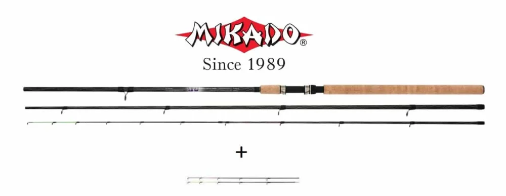 MIKADO WĘDKA ULTRAVIOLET HEAVY FEEDER 390cm 120g Darmowa dostawa