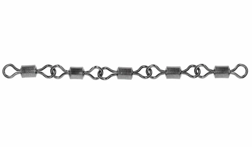 Mikado Krętlik Jaws Fourfold Swivels Długi Popiątny 25kg 5szt Kup teraz