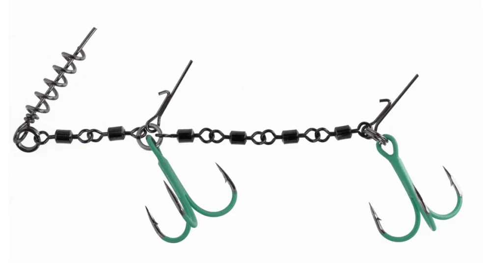 Mikado dozbrojka z krętlików Jaws Double Evo Stringer Fluo 35kg Okazja