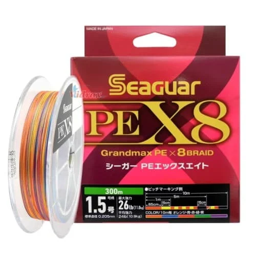 Seaguar Plecionka Grandmax X8 150m PE#1.5 0.205mm Super okazja