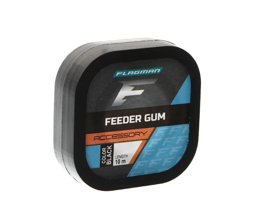 Flagman Feeder Gum Black 1.0mm / 10m Darmowy zwrot