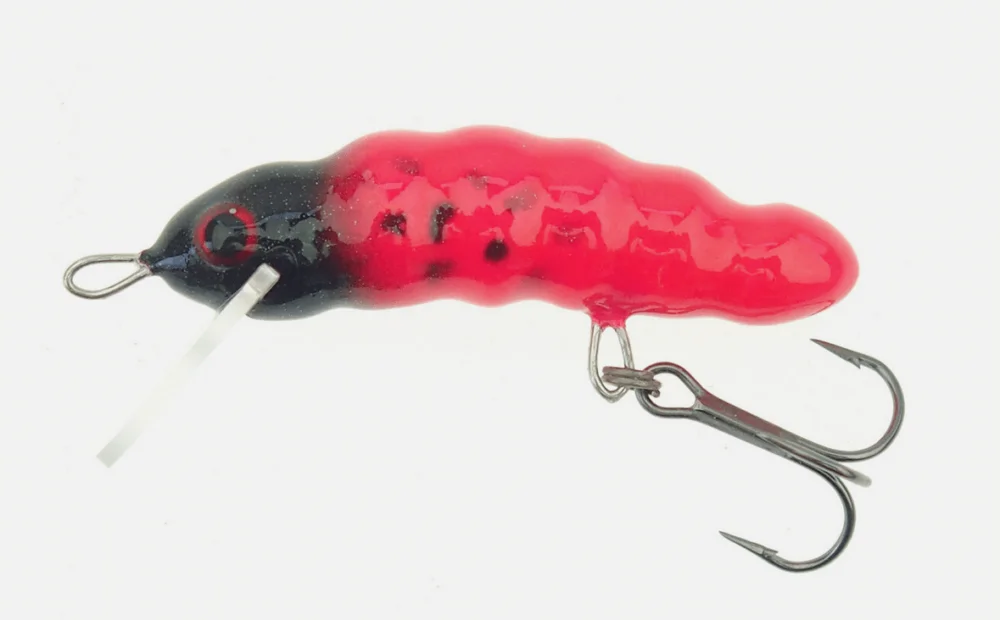 Ograniczona ilość Microbait Wobler Daisy Smużak Gąsieniczka 3,1cm Pływający Pink
