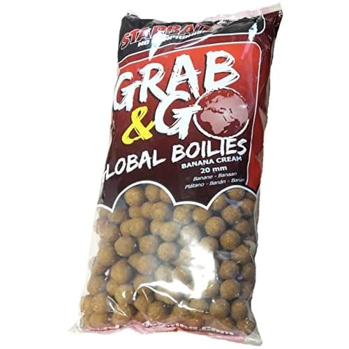 StarBaits Kulki Grab n Go Banan Cream 20mm 1kg Nie przegap