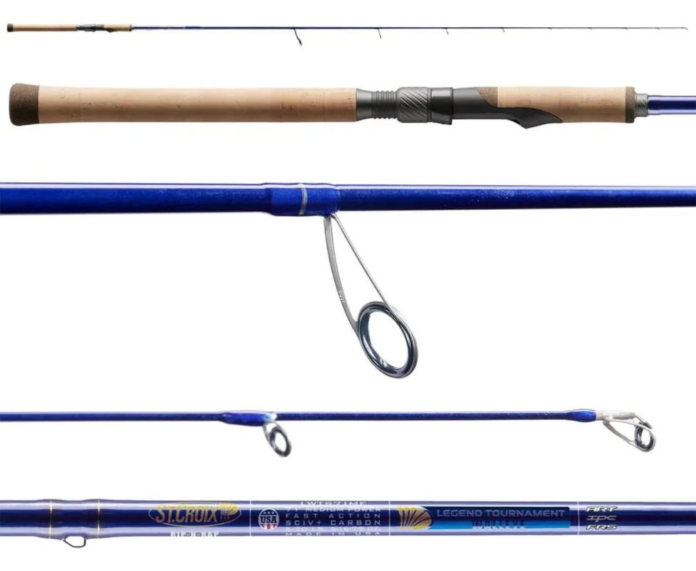 Najlepsza cena St. Croix Wędka Legend Tournament Walleye LWTS76MLXF2 230cm 11g