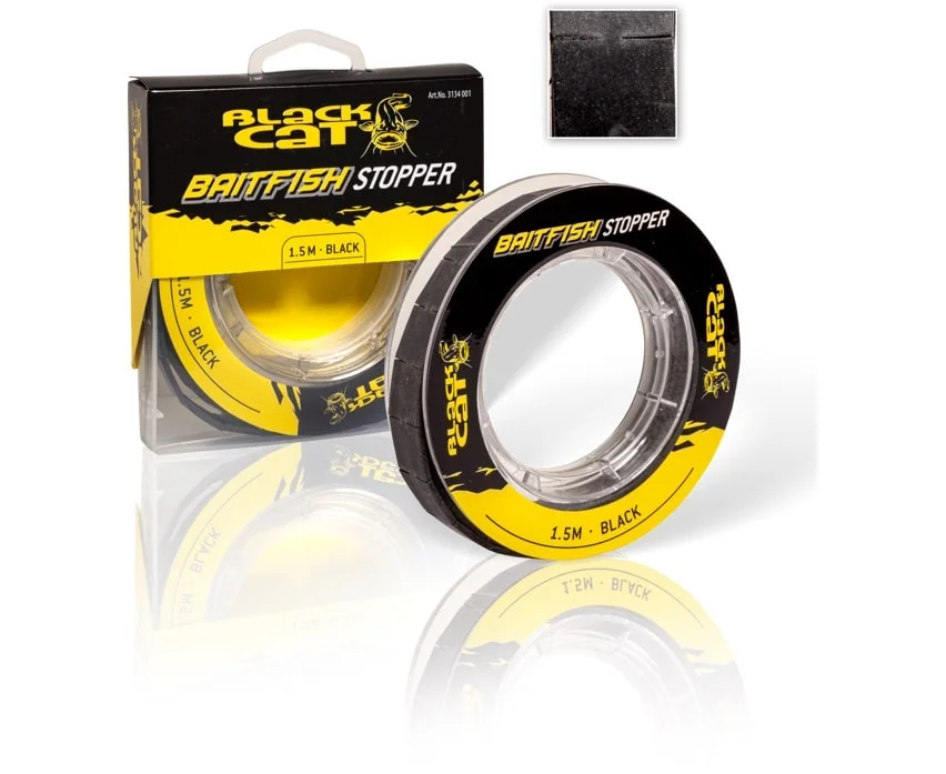 Nowy Black Cat Gumowy Stoper Do Przynęt Baitfish 1,50m