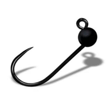 Premium Gurza Główka Trout Tungsten Beads J1 black #2 0,4g