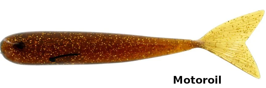 Łatwy zwrot Westin Guma Mega Teez V-Tail Jaskółka 5cm Motoroil