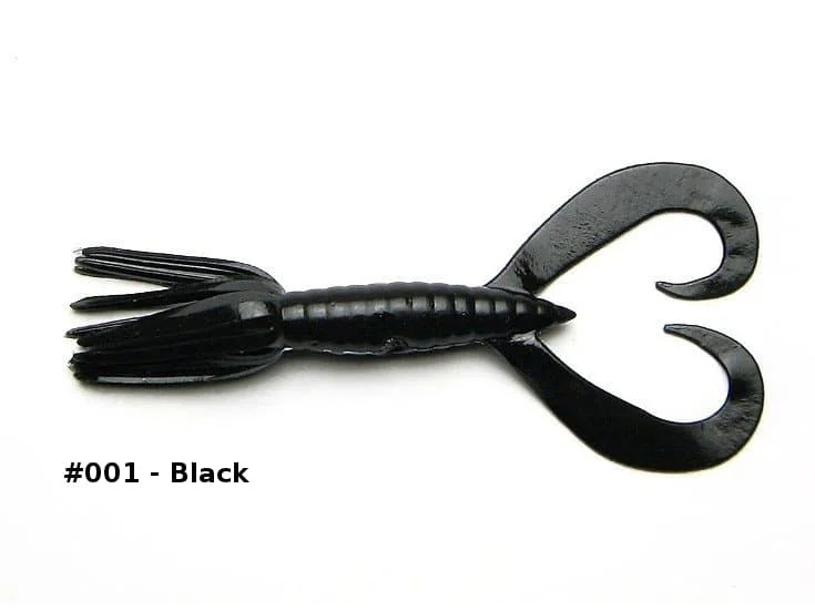 Keitech Guma Little Spider 2” 5,1cm 001 Black Nowy