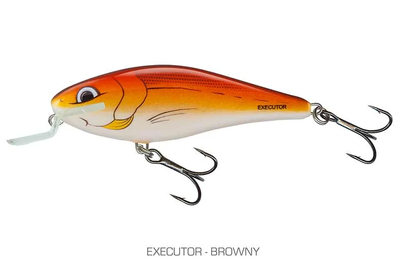 Taniej Salmo Wobler Executor Pływający SR 5cm Browny
