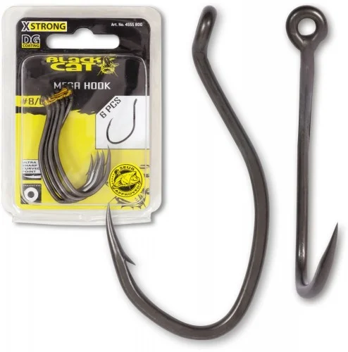 Promocja Black Cat Haczyki sumowe Mega coating DG 12/0