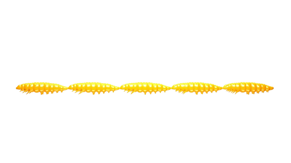 Tylko do końca tygodnia Libra Lures Guma Larva Multi 25 2,5cm 5×5 #007 Yellow / Garlic