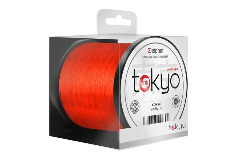 Nowość Delphin żyłka TOKYO pomarańczowa 0,36mm 300m