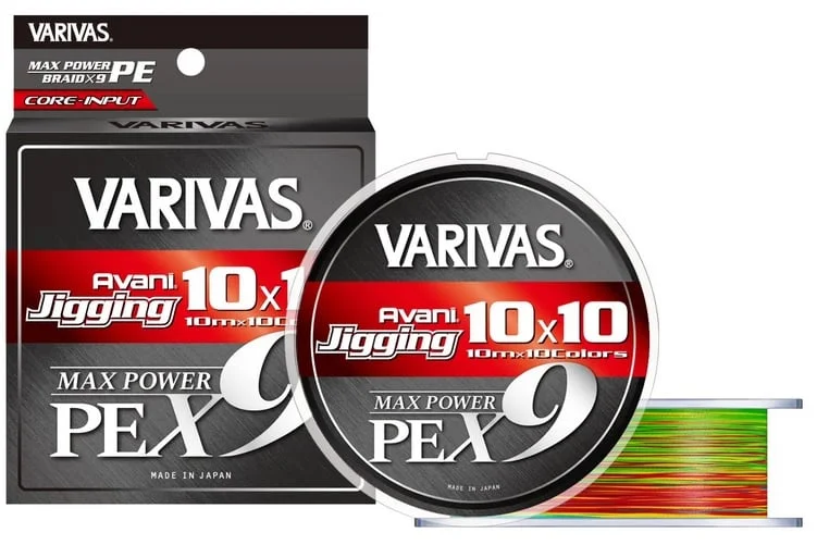 Bestseller Varivas Plecionka x9 Jigging 10×10 MAX Power PE#1,2 / 0,185mm / 200m