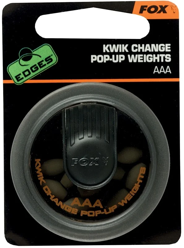 Obniżka ceny Fox Ciężarki Edges Kwik Change Pop Up 0.8g