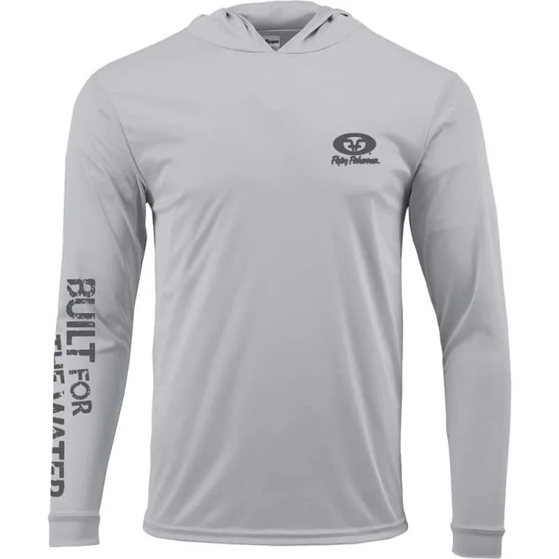 Premium FLYING FISHERMAN Koszulka Performance Hoodie Shirt UPF-30+ rozm. M
