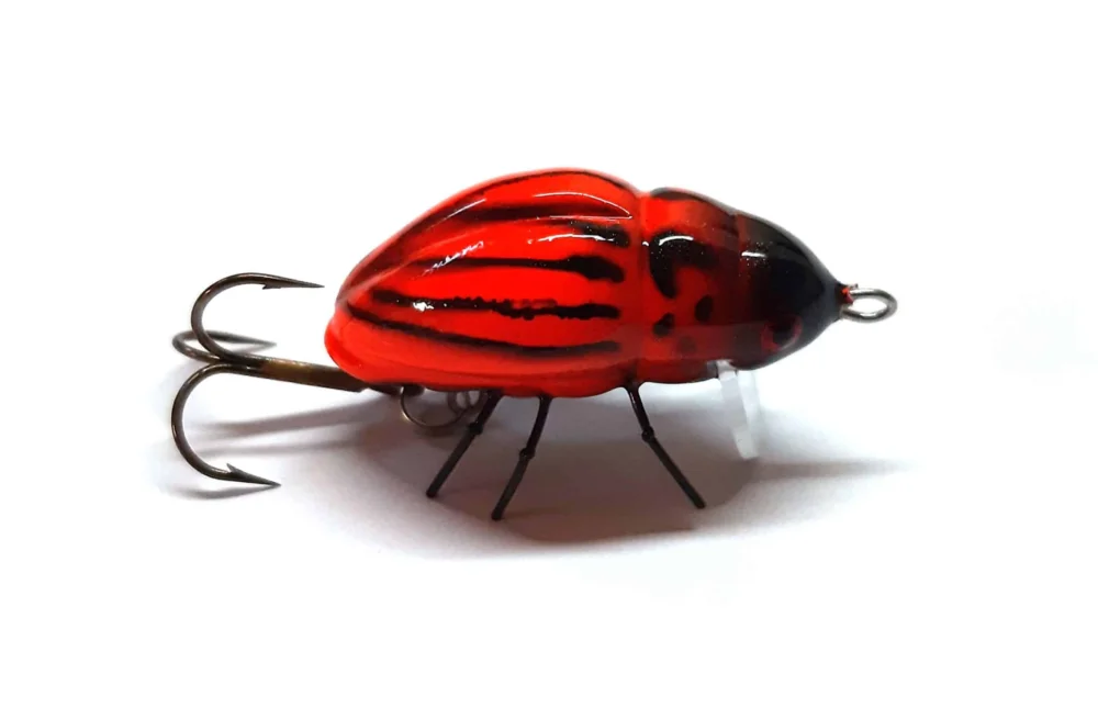 Microbait Wobler Smużak Colorado Beetle 2,4cm Fluo Orange Wysoka jakość