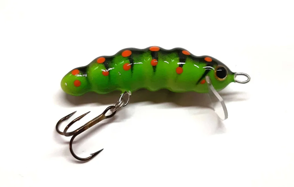 Microbait Wobler Maggot Smużak 3,3cm Pływający Swallowtail Taniej