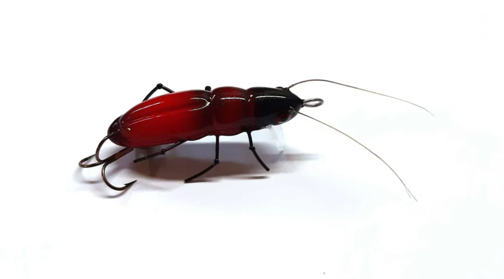 Microbait Wobler Stictoleptura Smużak 3,3cm Pływający Rubra Red Rabat