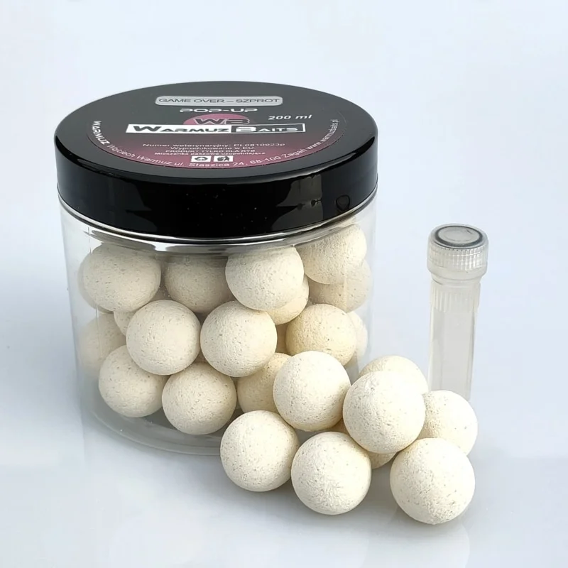 Taniej Warmuz Baits Kulki pływające Game Over Pop up 15mm Szprot