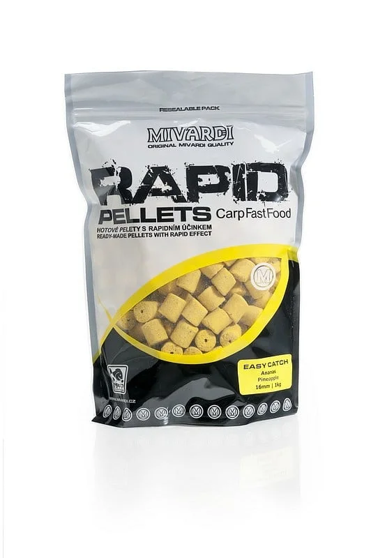 Wysoka jakość Mivardi Pellet Rapid Pellets Easy Catch Pineapple Ananas 16mm 1kg