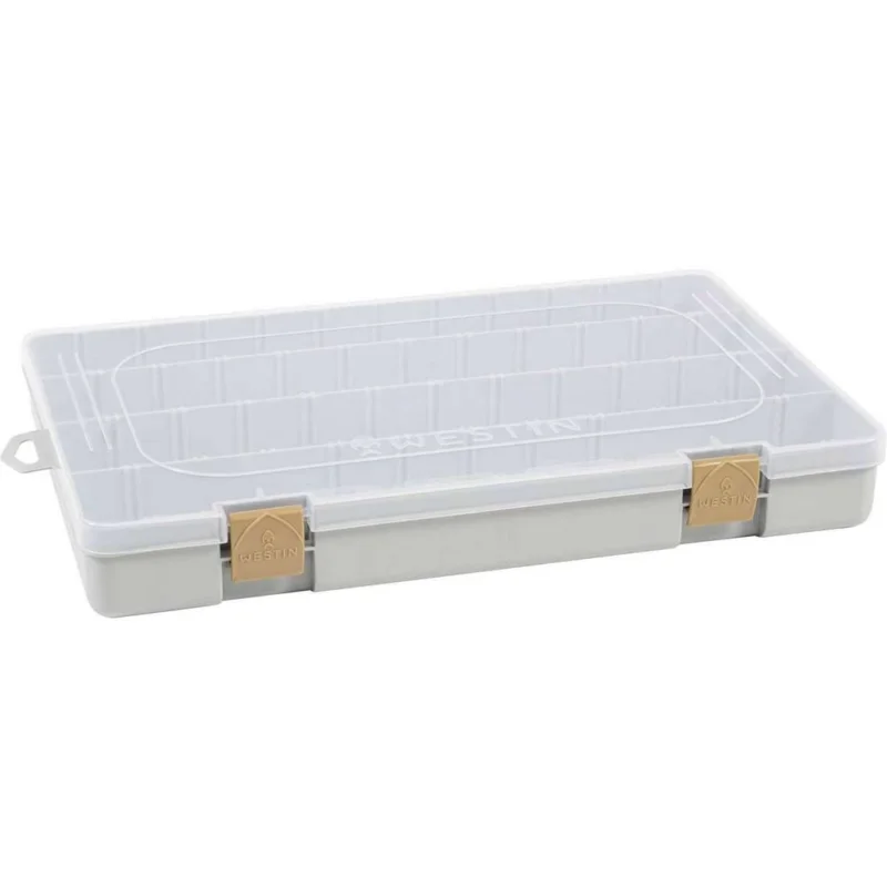 Westin Pudełko W3 Game Tackle Box Grey/Clear 36×22,5×4,8cm Zniżka