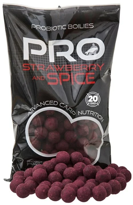 Obniżka ceny Starbaits Boilies Pro Strawberry Spice 800g 20mm