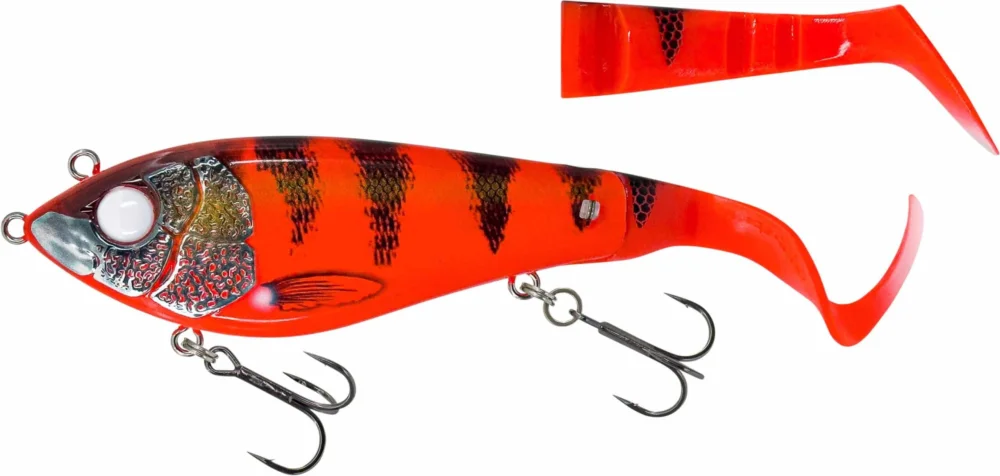 Bestseller Savage Gear Wobler Deviator Tail 20cm 87g Red Tiger