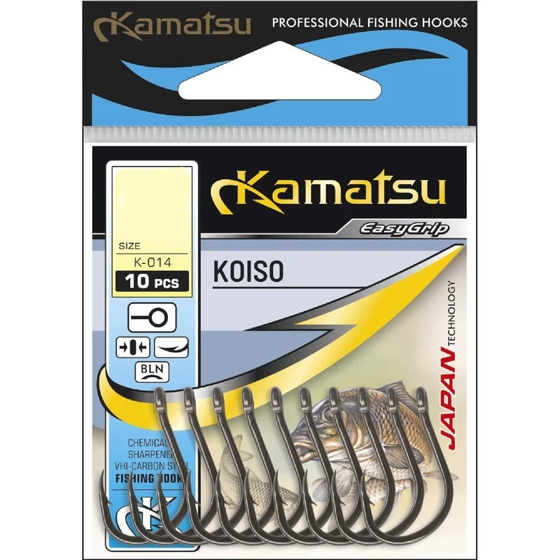 Kamatsu Haczyki Koiso Czarny Nikiel nr 1/0 Najlepsza cena