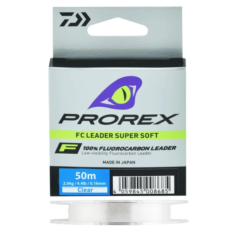 Niska cena Fluorocarbon Daiwa Prorex 0.16mm 50m