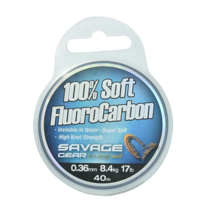 Ostatnie sztuki Fluorocarbon Savage Gear Soft 0,36mm 40m
