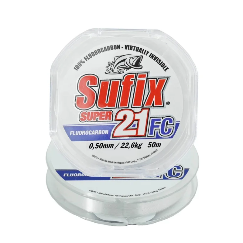 Fluorocarbon Sufix Super 21 clear 0,50mm 50m Super okazja