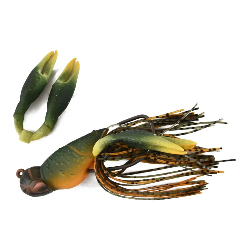 Przynęta Crawfish Jig Live Target 4.5cm / 14g olive / orange Zniżka