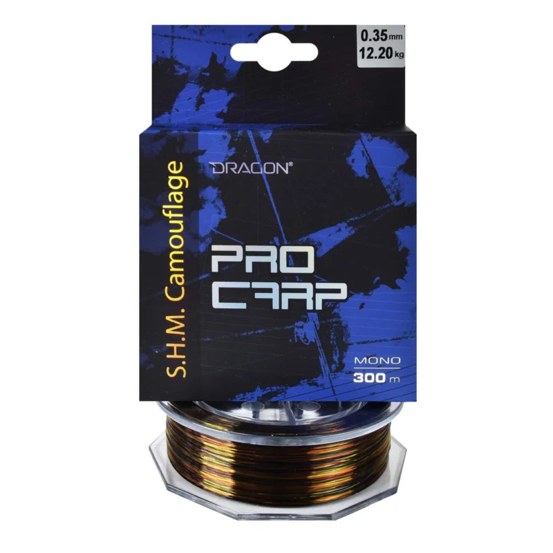 Ograniczona ilość Żyłka karpiowa Dragon S.H.M. Camu ProCarp 0.35mm 300m