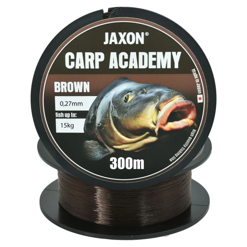 Żyłka karpiowa Jaxon Carp Academy Brown 0.27mm 300m Nowość