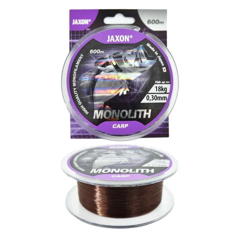 Taniej Żyłka karpiowa Jaxon Monolith Carp 0.30mm 600m