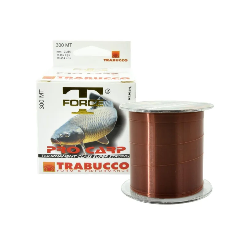 Żyłka karpiowa Trabucco T-Force Pro Carp 0,25mm 300m Szybka dostawa