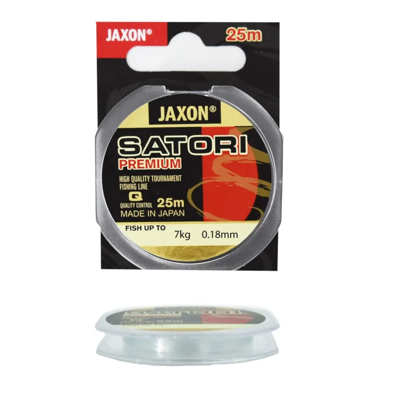 Żyłka przyponowa Jaxon Satori Premium 0,18mm 25m Nowość